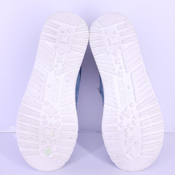 Hey Dude Wendy Arlington Women’s Size 7 Stars Blue - Red and Blue Speckle Sole - Picture 9 of 14